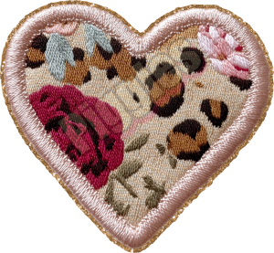 Valentine - Faux Applique Heart Design 3
