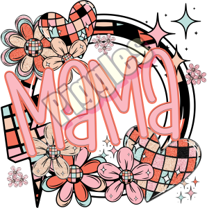 Daisy Heart Name - Mama