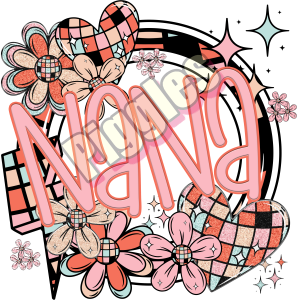 Daisy Heart Name - Nana